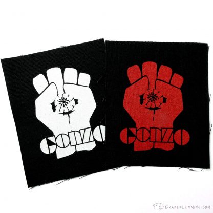 Gonzo Patch White and Red