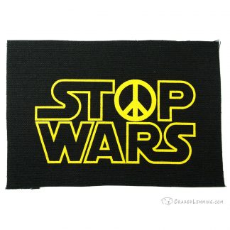 Stop Wars Canvas Patch