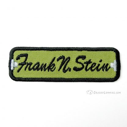 Frank N Stein Name Patch