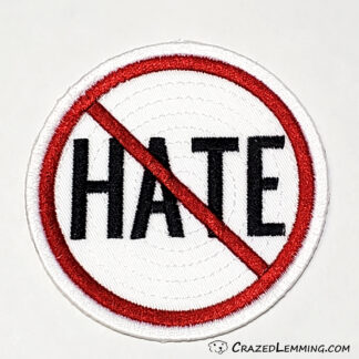 No Hate Peace Patch